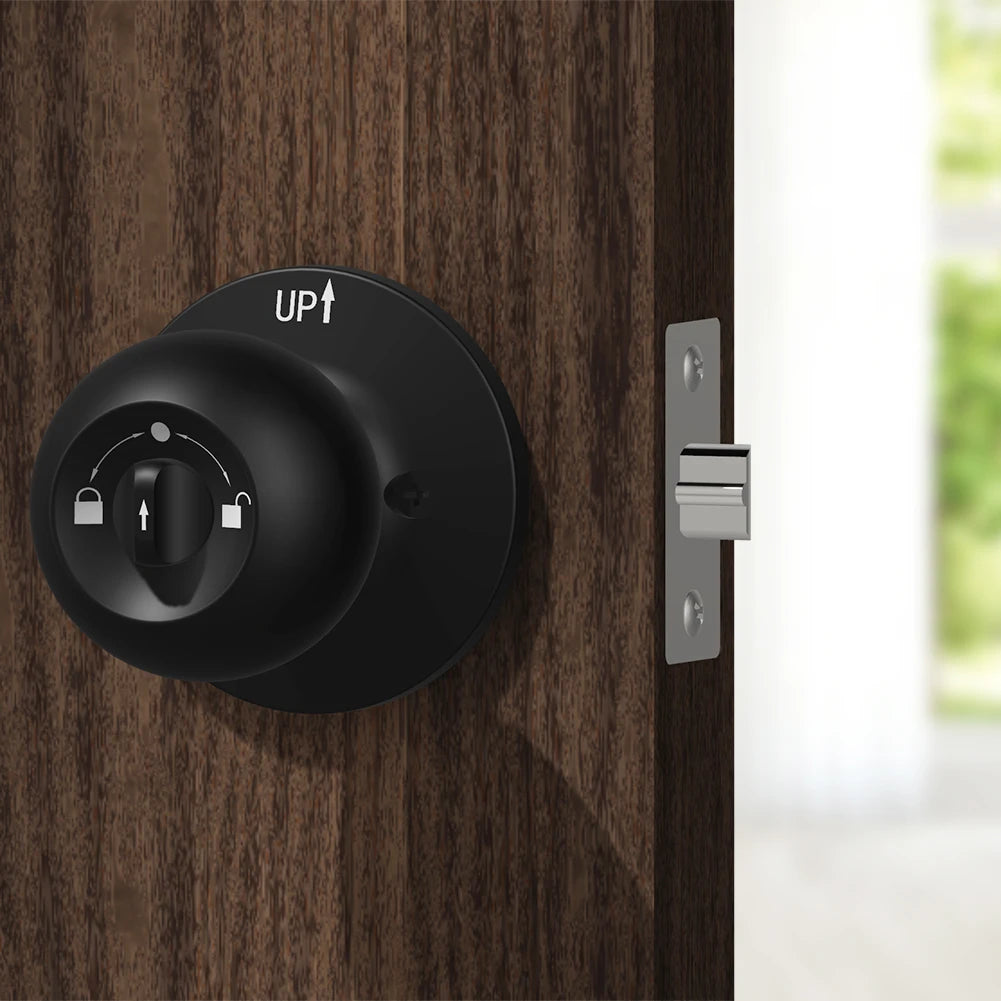 Fingerprint-Enabled Rechargeable Electronic Door Lock with Key Access and TUYA App Control for Bedrooms and Cloakrooms