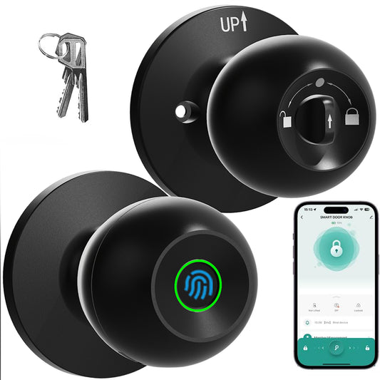 Smart Fingerprint Keyless Entry Lock for Home and Apartment Security