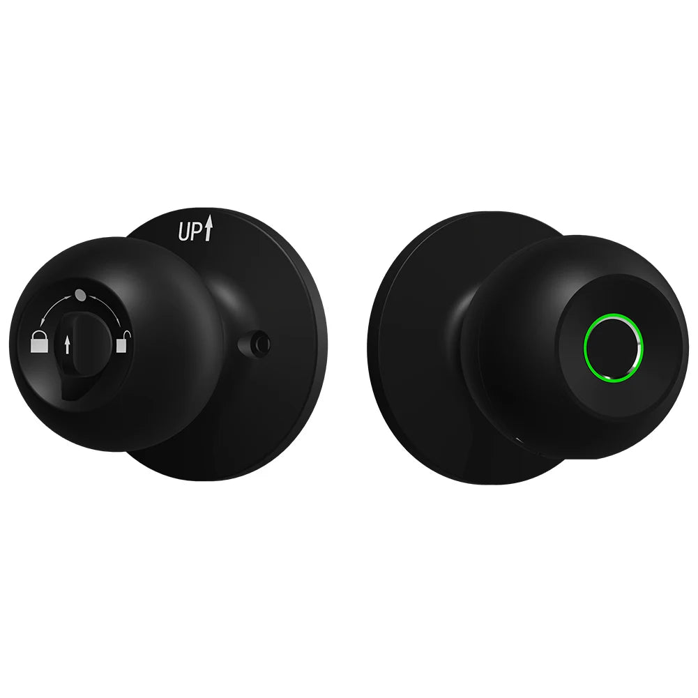 Fingerprint-Enabled Rechargeable Electronic Door Lock with Key Access and TUYA App Control for Bedrooms and Cloakrooms